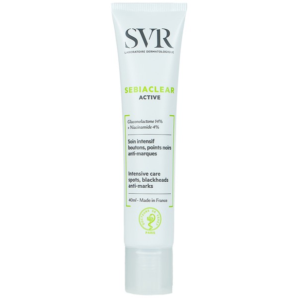 Kem Giảm Mụn Và Loại Bỏ Dầu Cho Da Svr Sebiaclear Active 40Ml