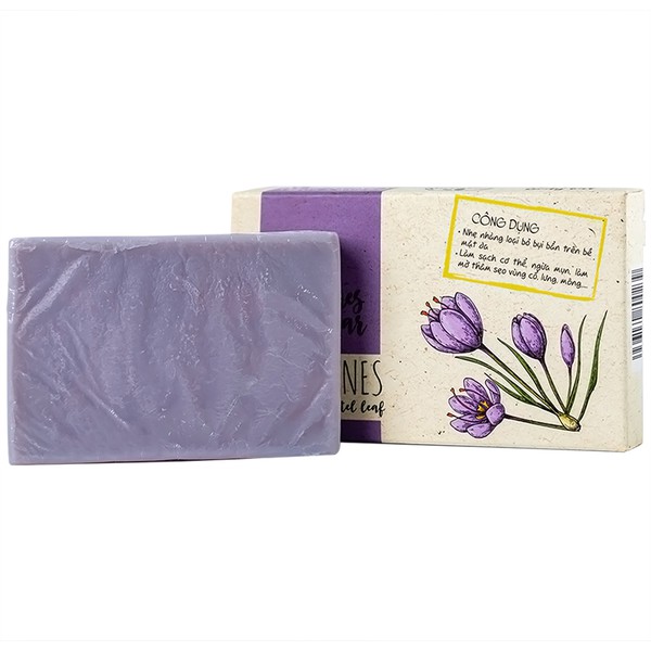 Acnes Body Bar La Beauty 75G - Xà Phòng Tắm Hỗ Trợ Trị Mụn, Sáng Da - Saffron Và Cao Trầu Không