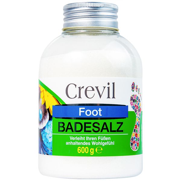 Muối Ngâm Chân Crevil Foot Badesalz Điều Trị Đau Xương Khớp, Mất Ngủ 600G