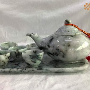 Ấm Trà Bằng Ngọc Jade Tự Nhiên