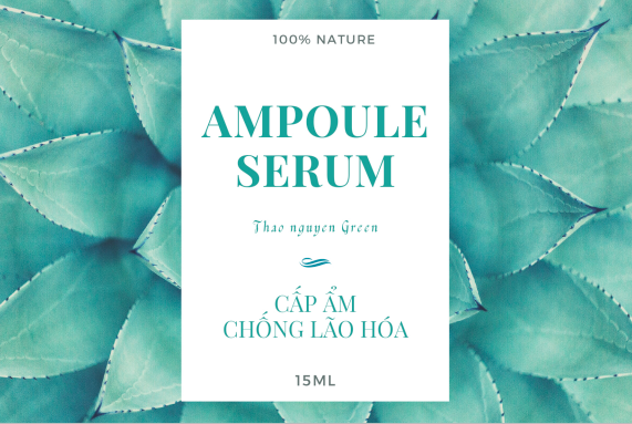 Tinh chất Ampoule chống lão hóa, cấp ẩm