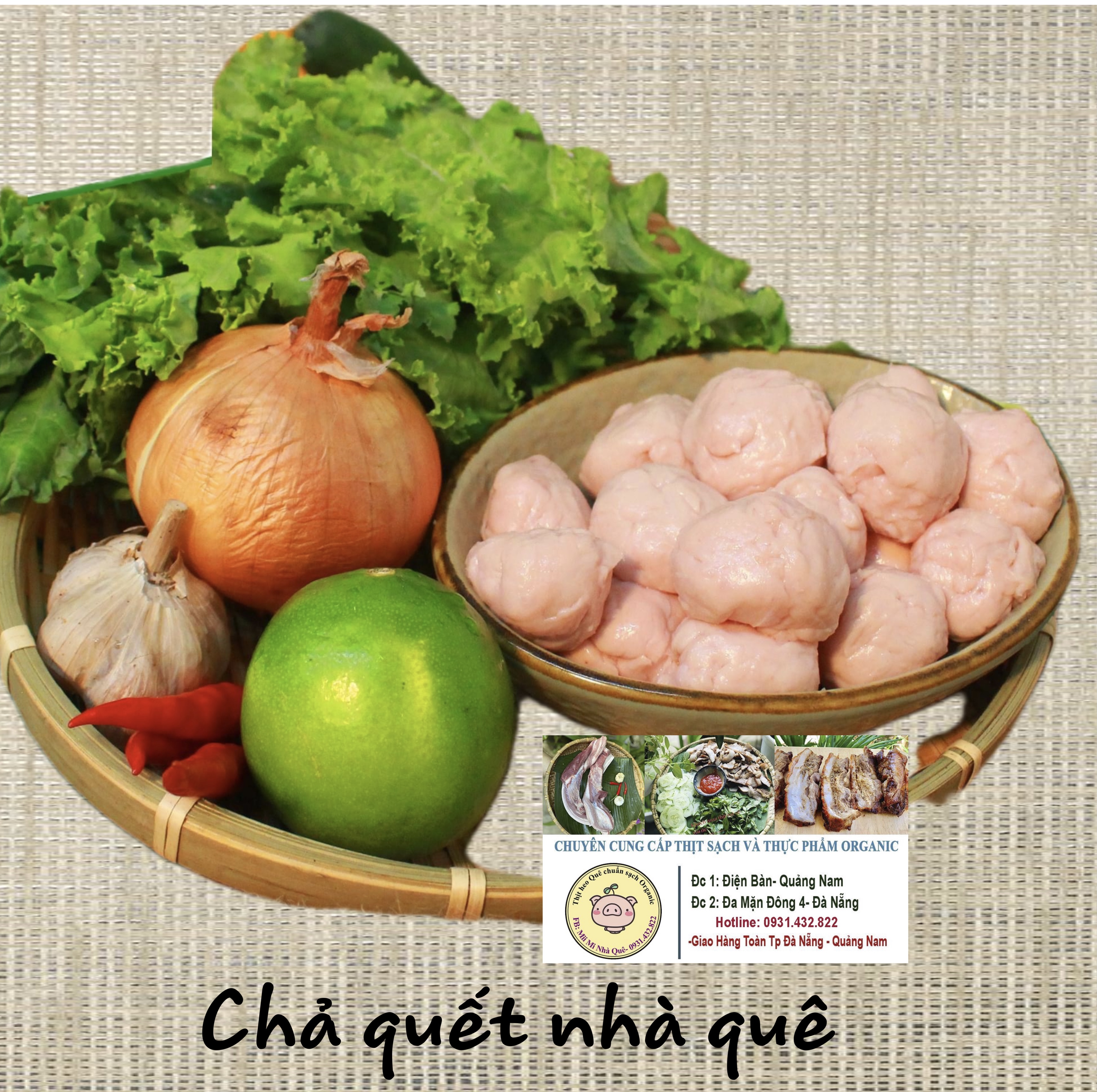 Chả quết heo