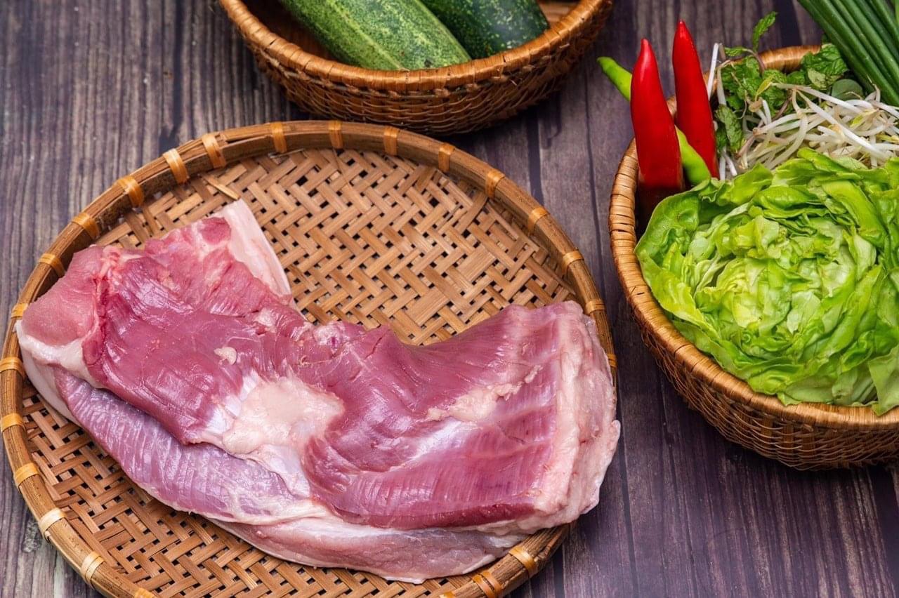 Ba chỉ heo nhà quê