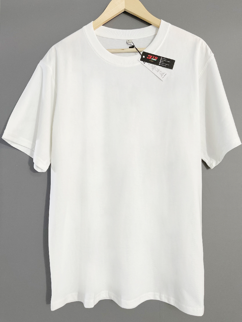 Áo thun trơn 100% cotton