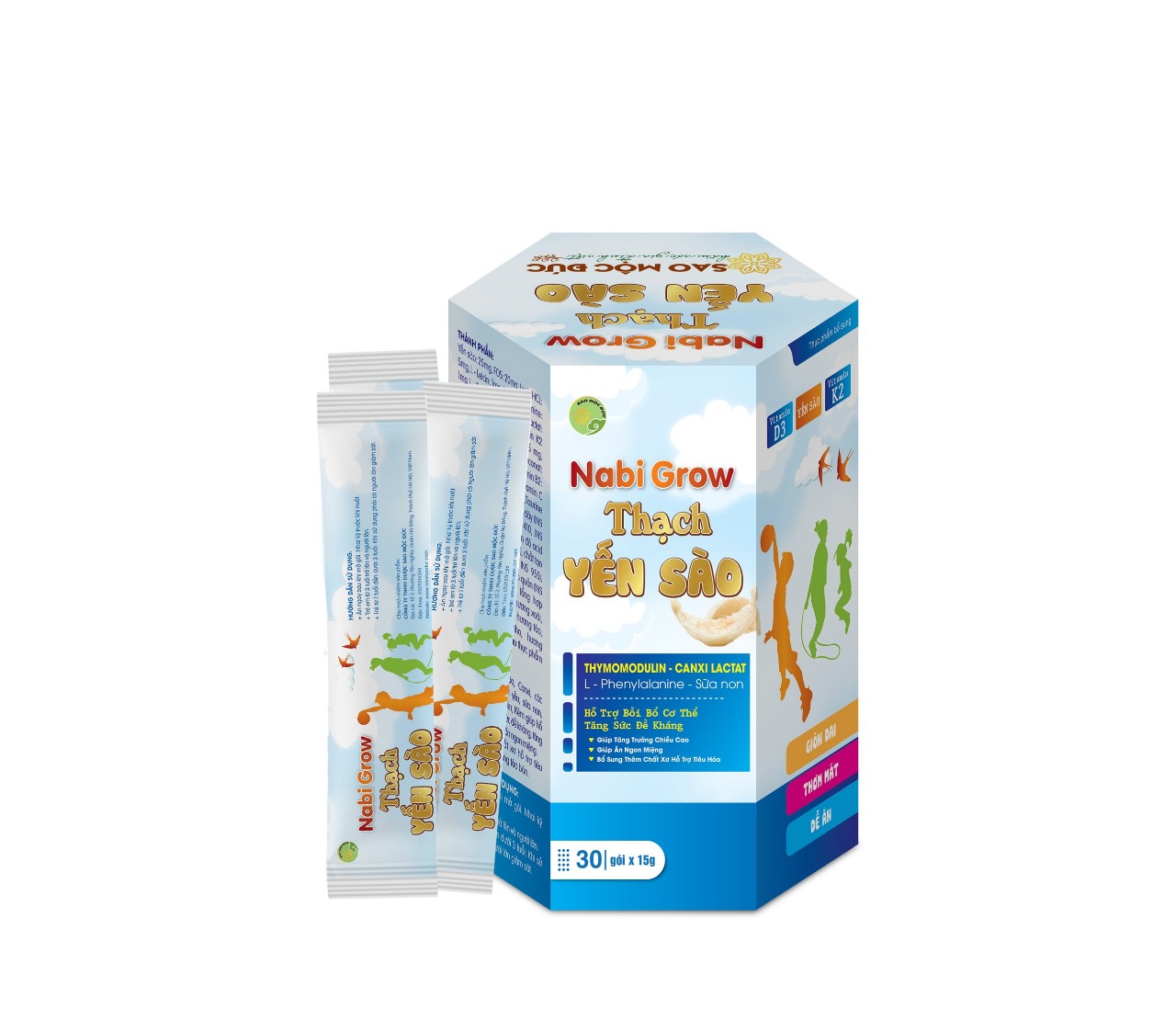 Thạch yến sào Nabi Grow