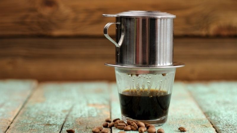 Coffe đen pha phin