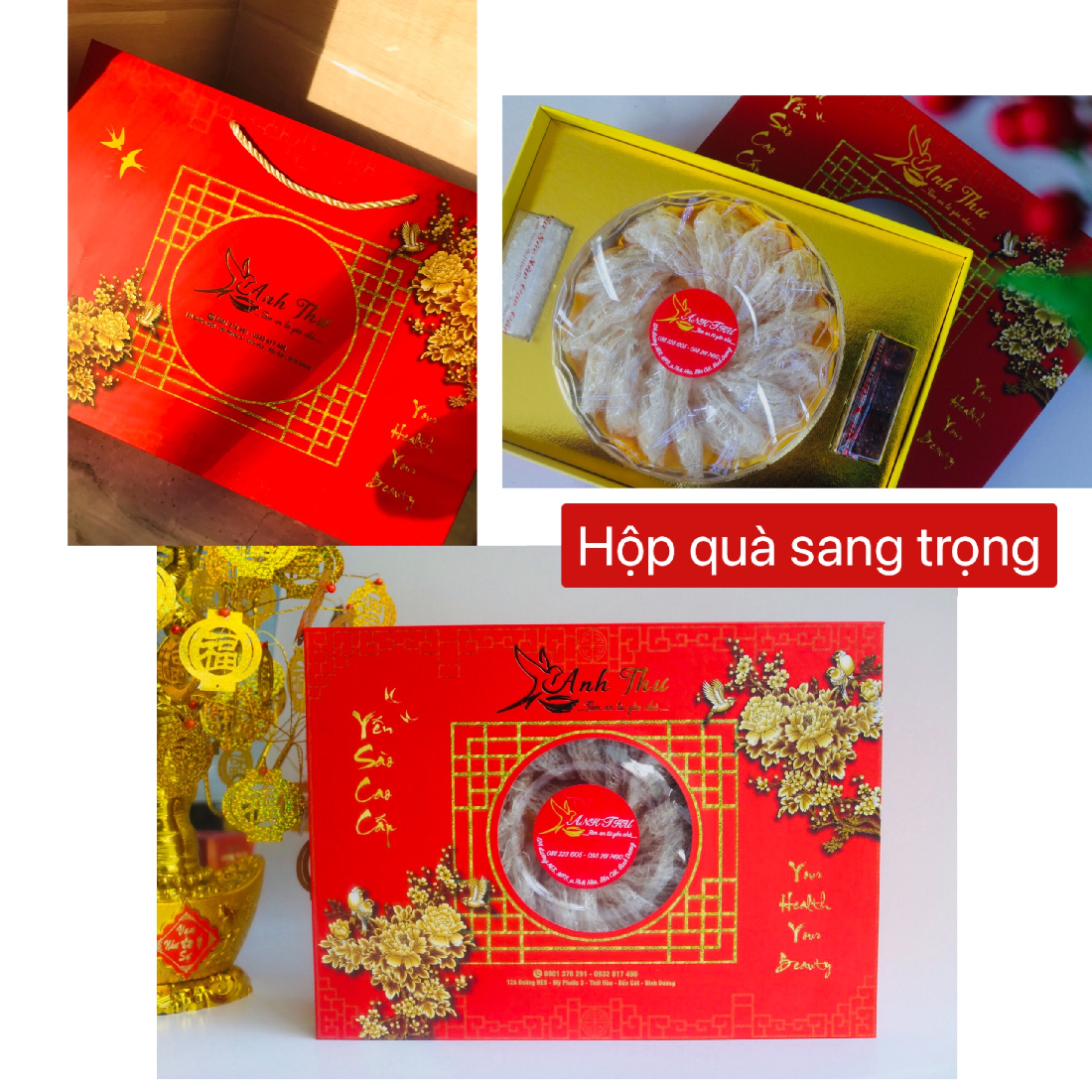 Hộp quà sang trọng