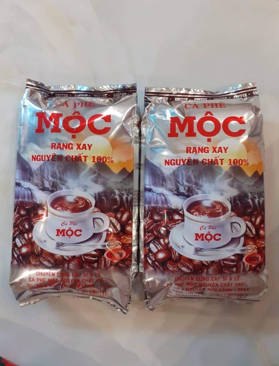 Cà Phê Mộc Robusta - rang xay nguyên chất 1KG