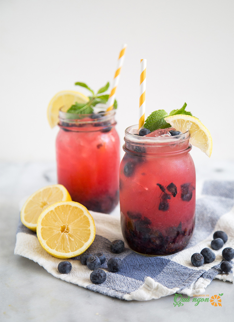 Trà việt quất chanh leo