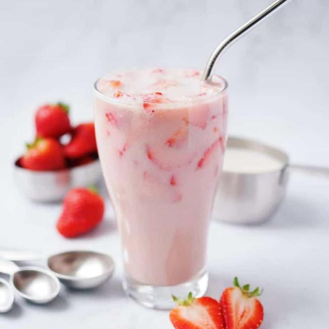 Trà nhài sữa chua dâu