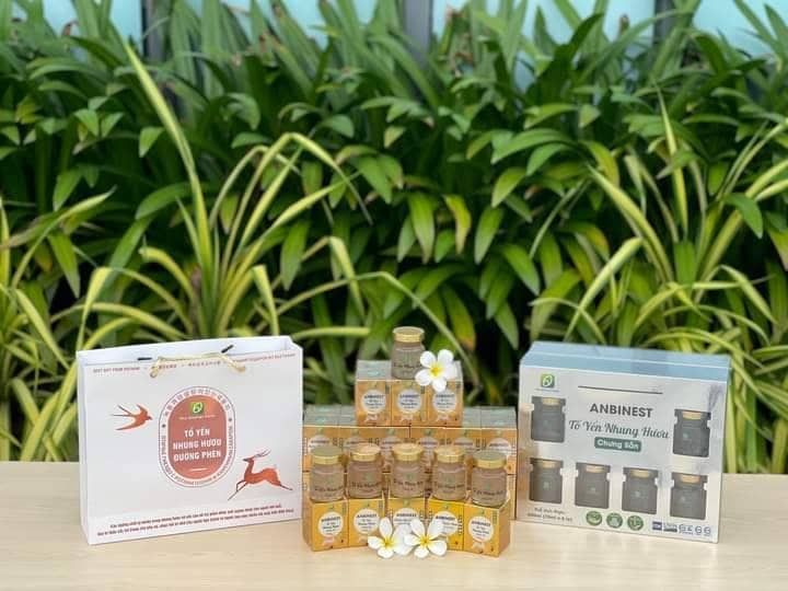 Tổ Yến Nhung Hươu Chưng Sẵn Anbinest