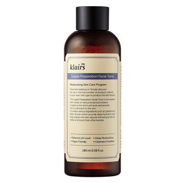 Nước Hoa Hồng Klairs Dành Cho Da Nhạy Cảm 180ml Supple Preparation Facial Toner