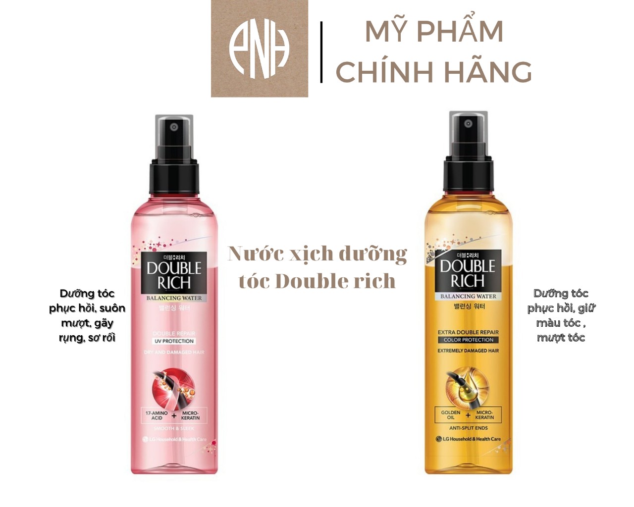 Nước Dưỡng Tóc Double Rich Double Repair 120ml