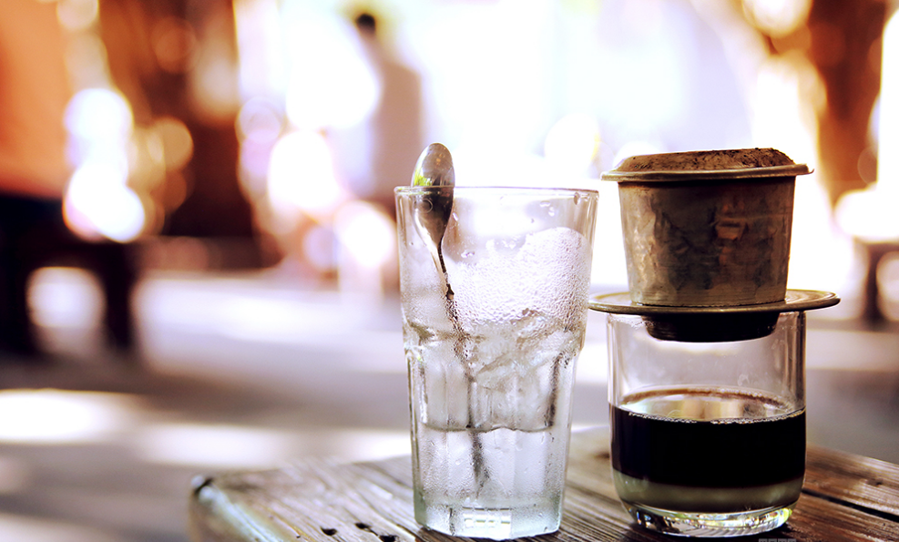 Cafe sữa nóng