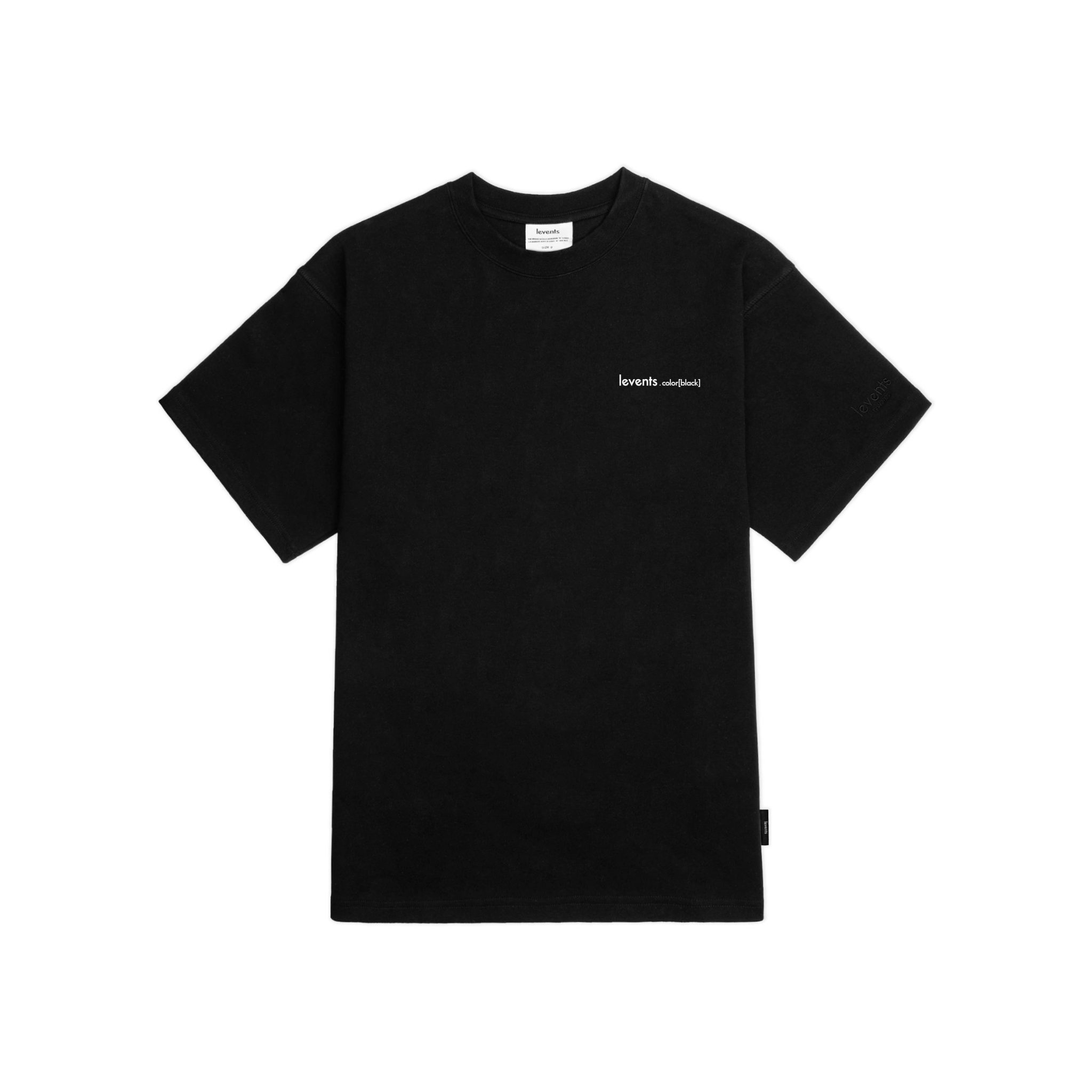 LEVENTS® COLOR TEE/ BLACK