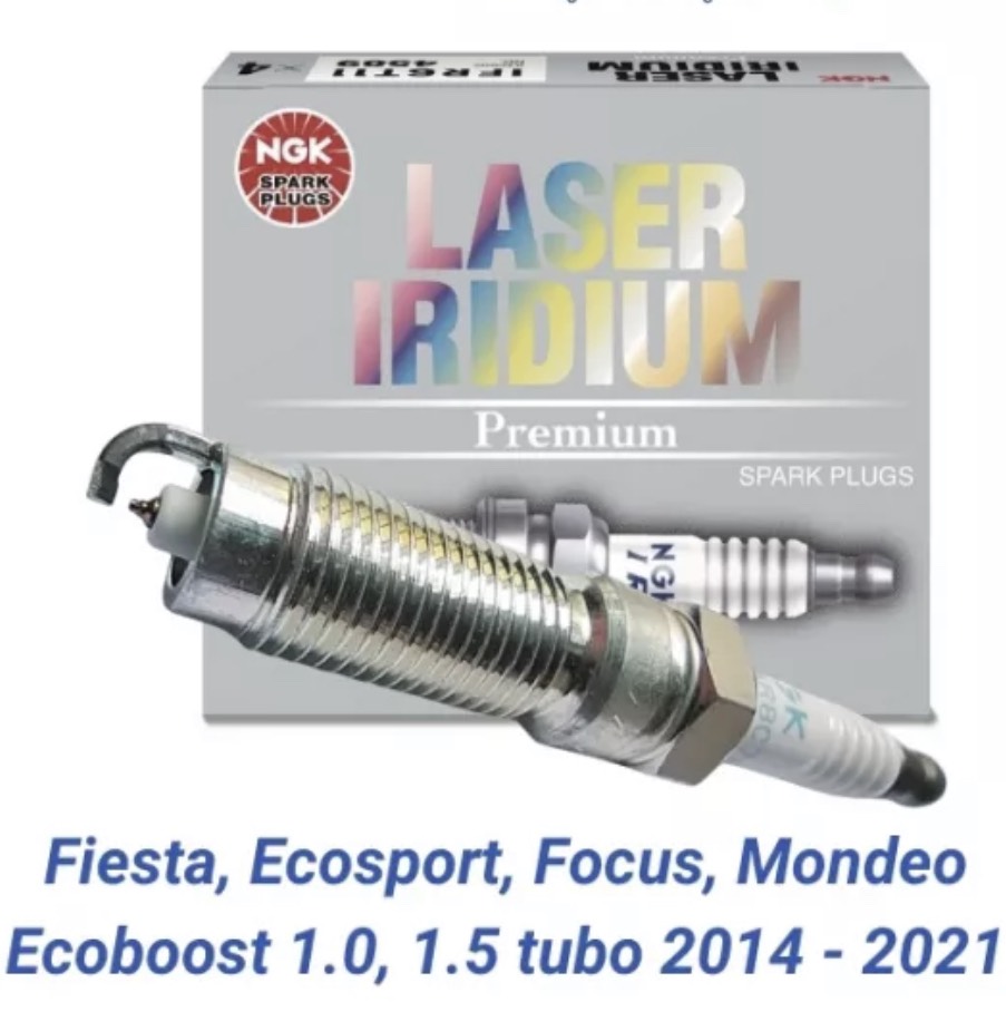 Bugi NGK Laser iridium cho xe Ford đời mới Fiesta, Ecosport, Focus, Mondeo... Ren 12