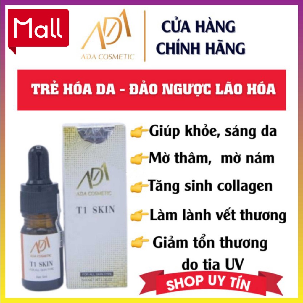 Serum Siêu Trẻ hoá T1 Skin ADA GROUP-5ml