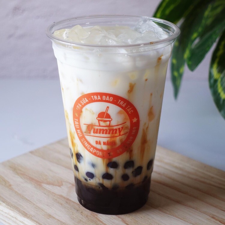 Trà sũa gạo rang trân châu