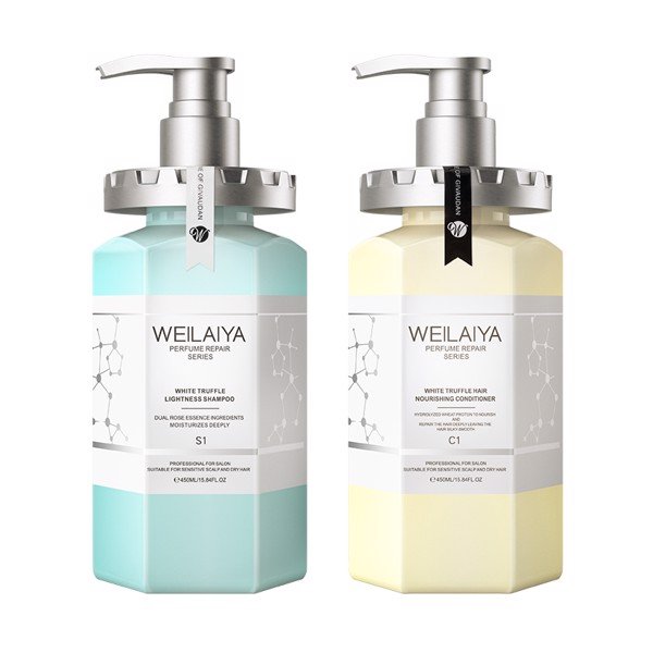 Bộ dầu gội phục hồi đa tầng Nấm Weilaiya Perfume Repair Series 450ml