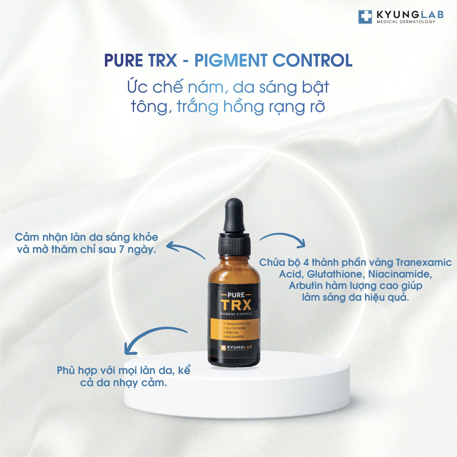 Serum trị nám tàn nhang Kyung Lab TRX