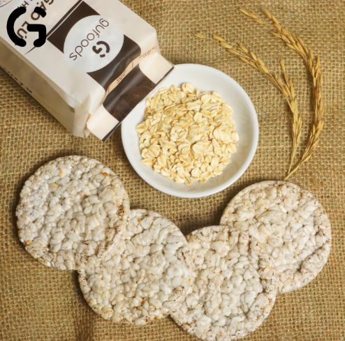 Bánh Gạo Lứt Yến Mạch Ăn Kiêng GUfoods (510g)