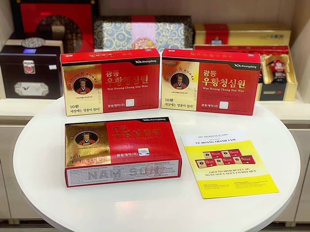 An Cung Ngưu Hoàng Kwangdong 10v Hàn Quốc