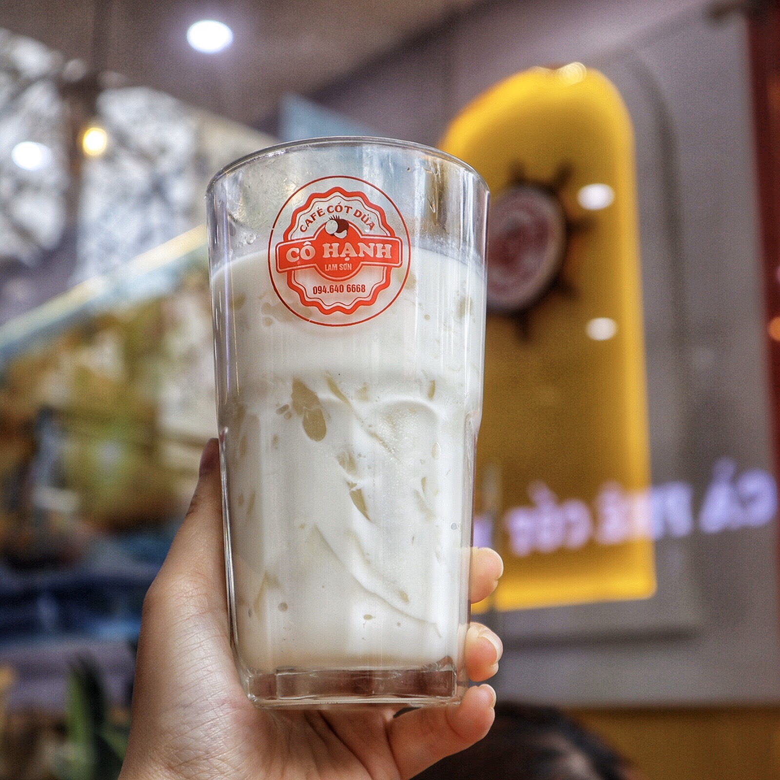 Dừa dầm kem cheese