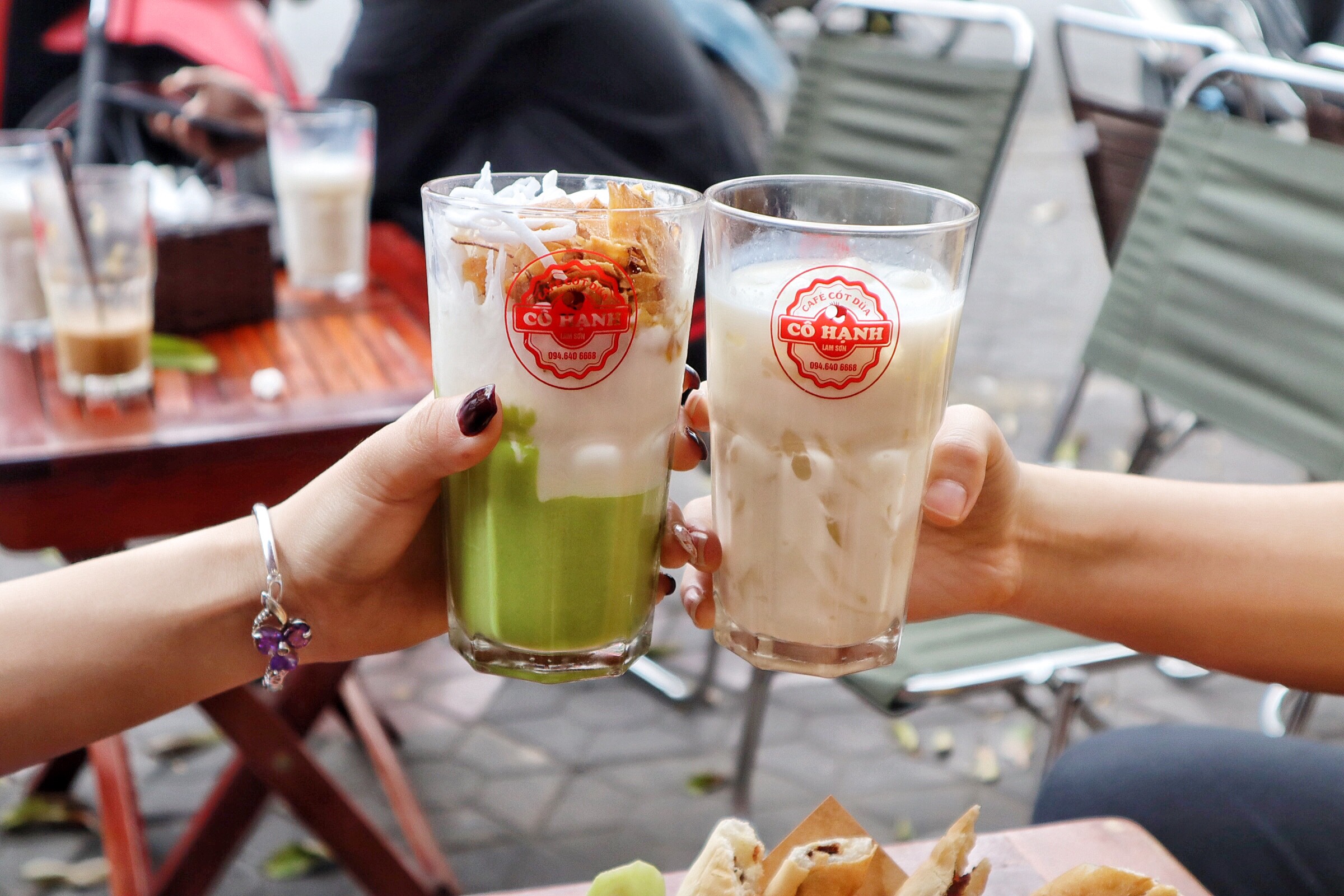 Dừa dầm sữa chua