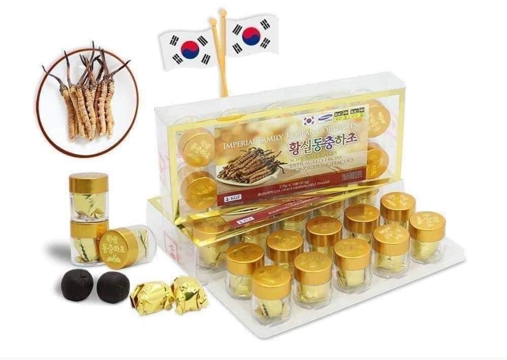 Viên Đông Trùng Hạ Thảo Bio Hàn Quốc 