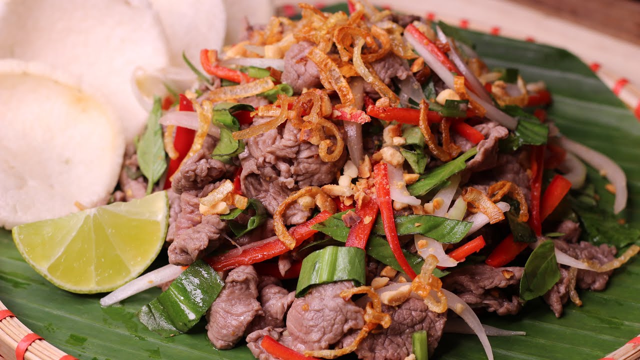 Gỏi bò tái chanh