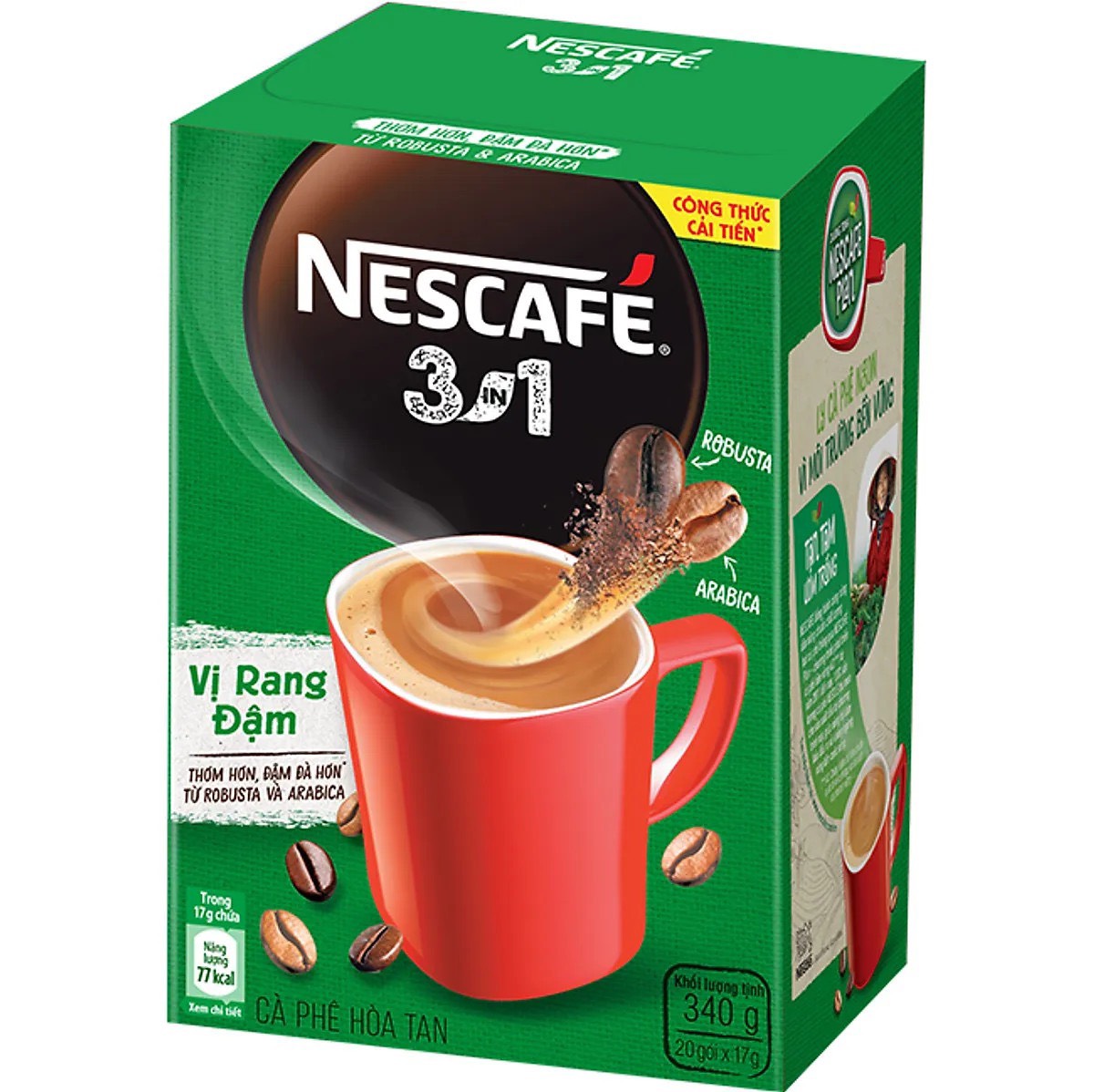 Nes cafe vị rang đậm