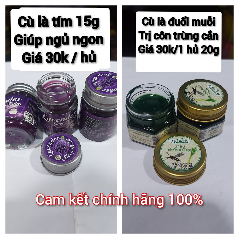 Dầu cù là chính hãng Thái Lan