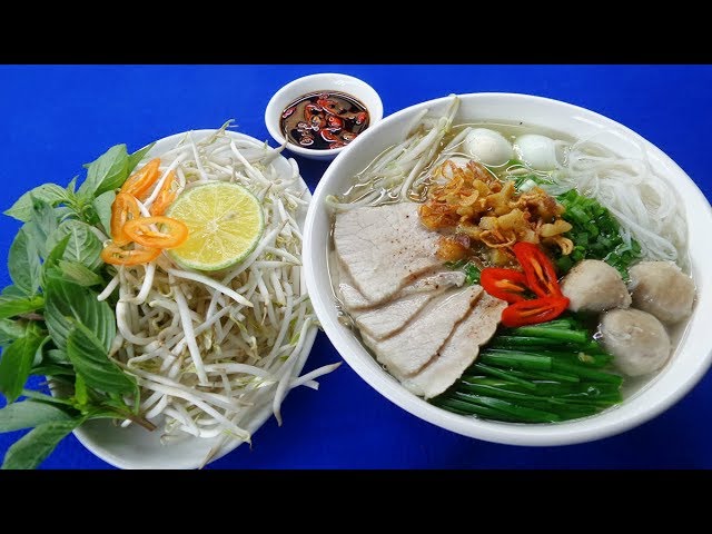 Hủ Tiếu Nạc Thăm Heo