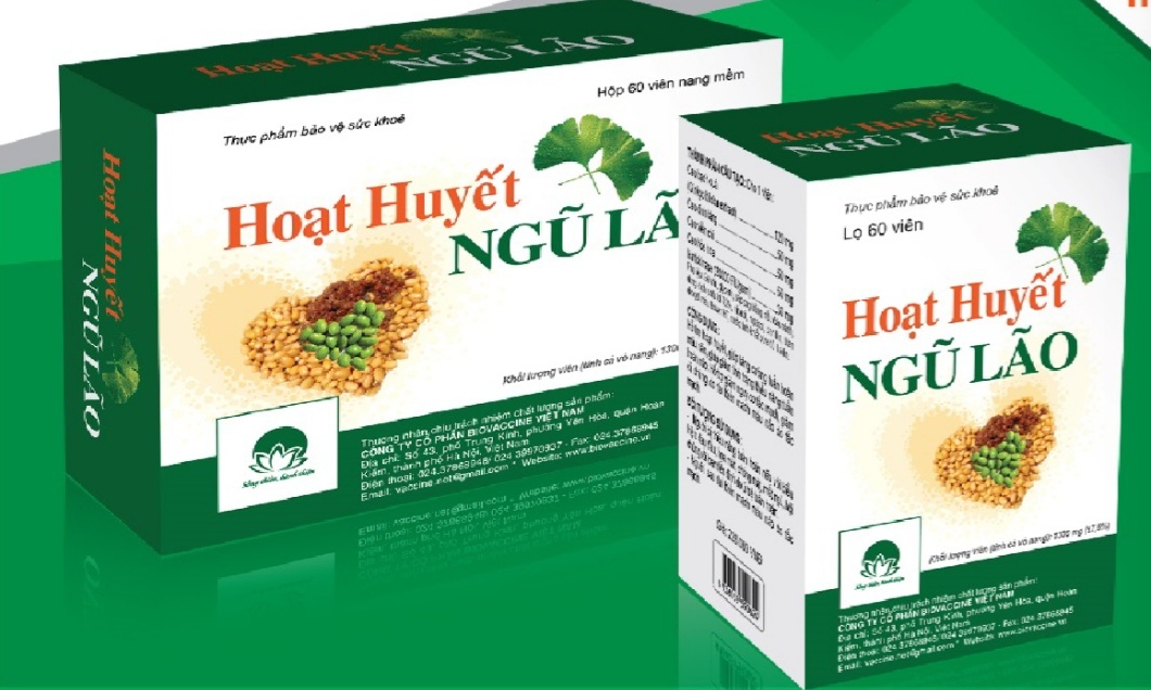 HOẠT HUYẾT NGŨ LÃO ( 60 viên nang mềm)