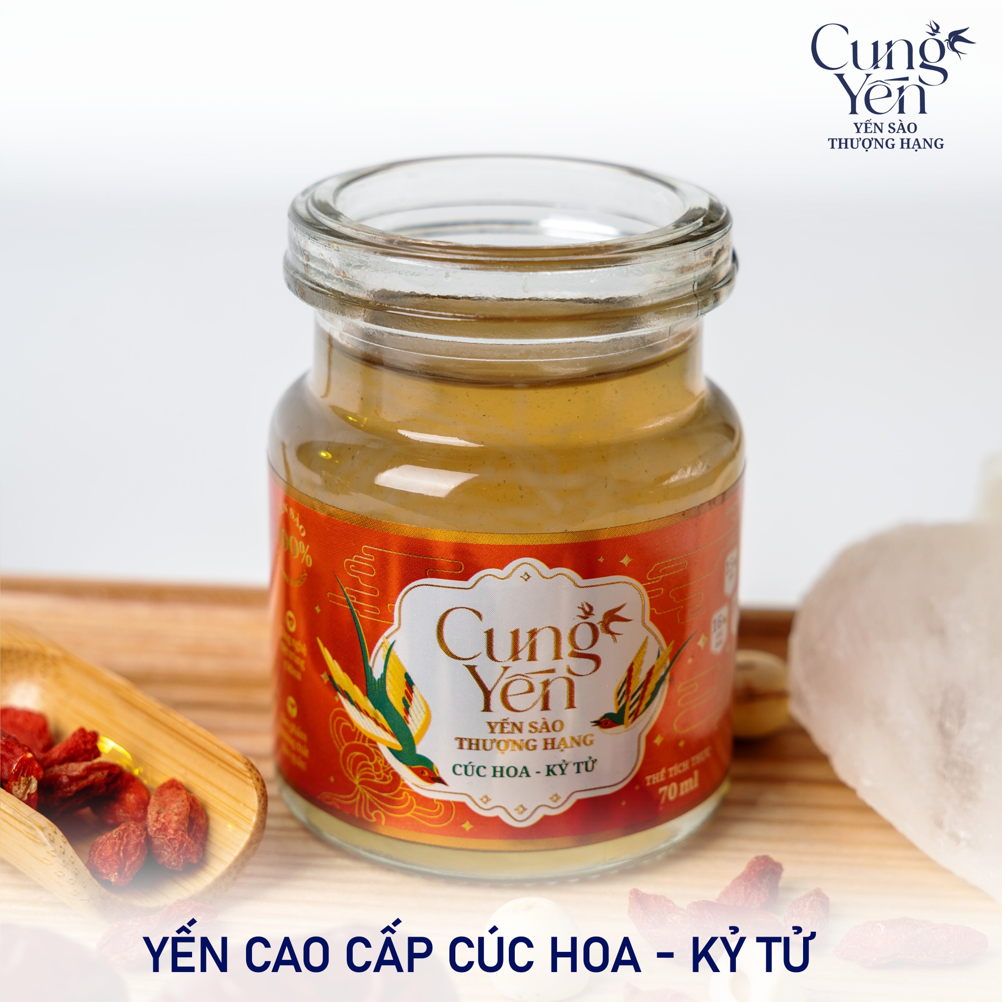 CUNG YẾN 70ML ( 6 lọ)
