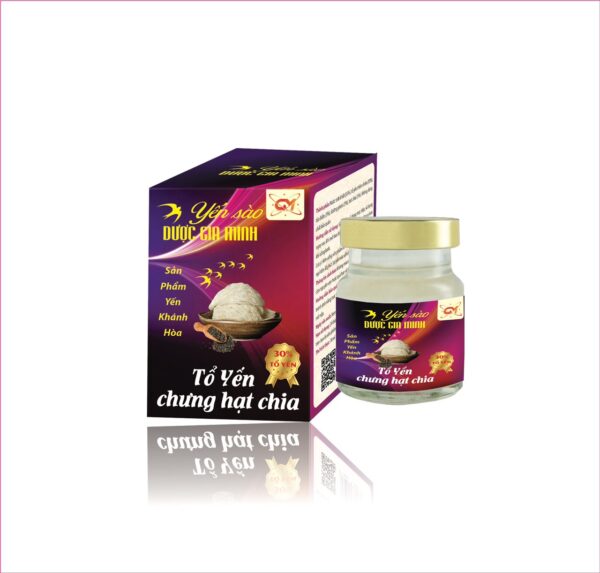 Tổ Yến Chưng Hạt Chia (30% Yến Nguyên Chất)