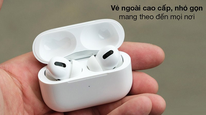 Tai nghe Bluetooth AirPods Pro MagSafe Charge Apple Trắng