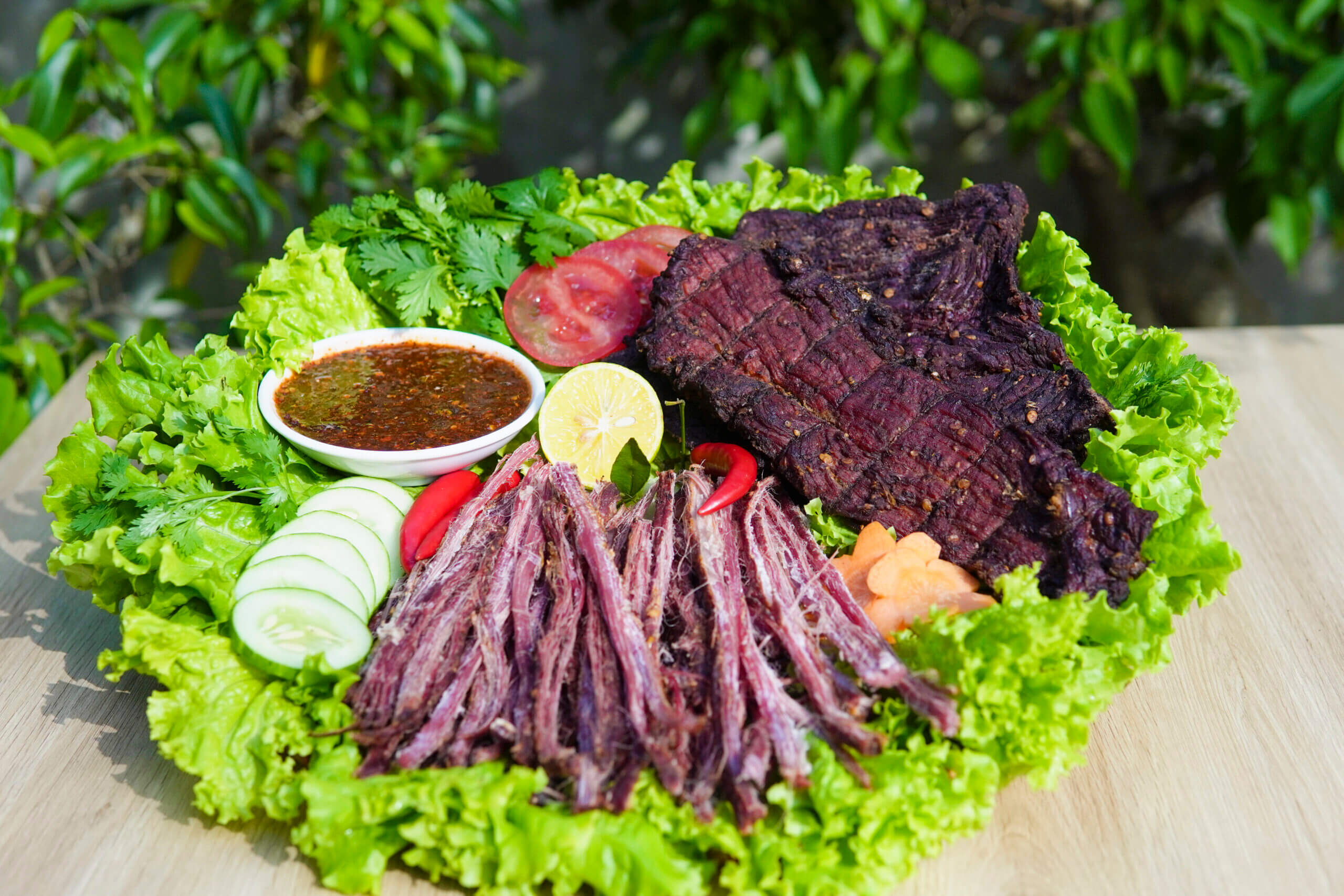 THỊT TRÂU GÁC BẾP