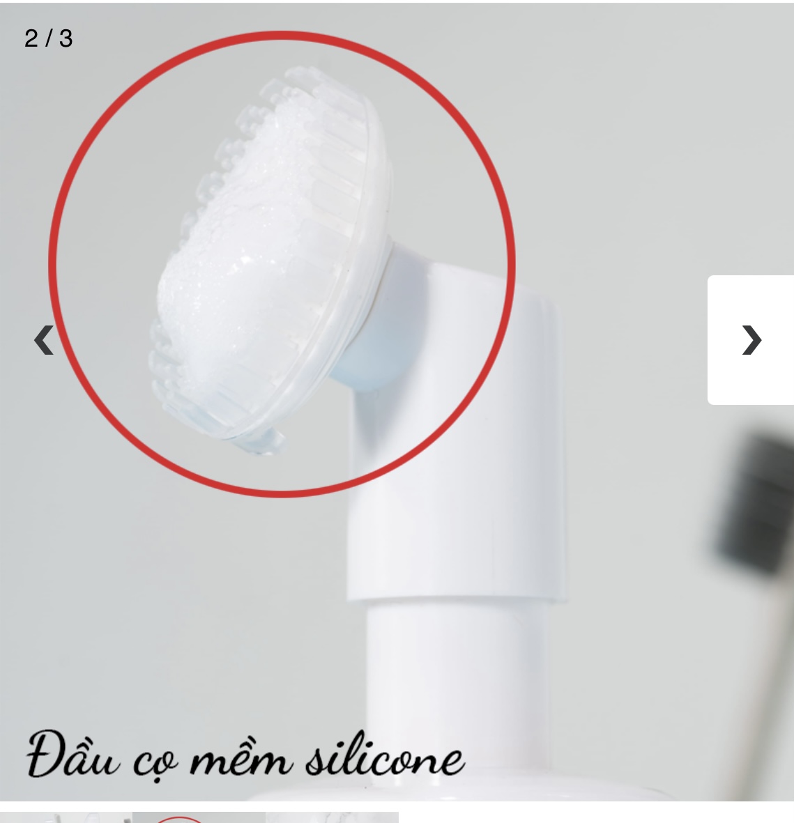 Sữa rửa mặt dịu nhẹ