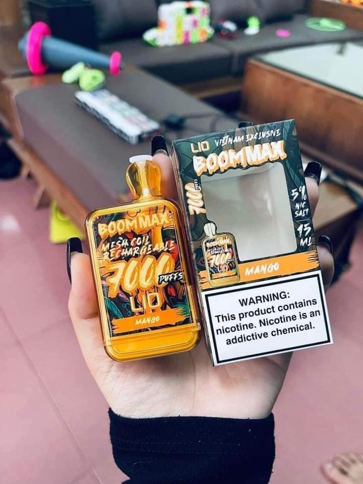 Lio Boom Max 7000 Hơi - 5% - Sạc Type C