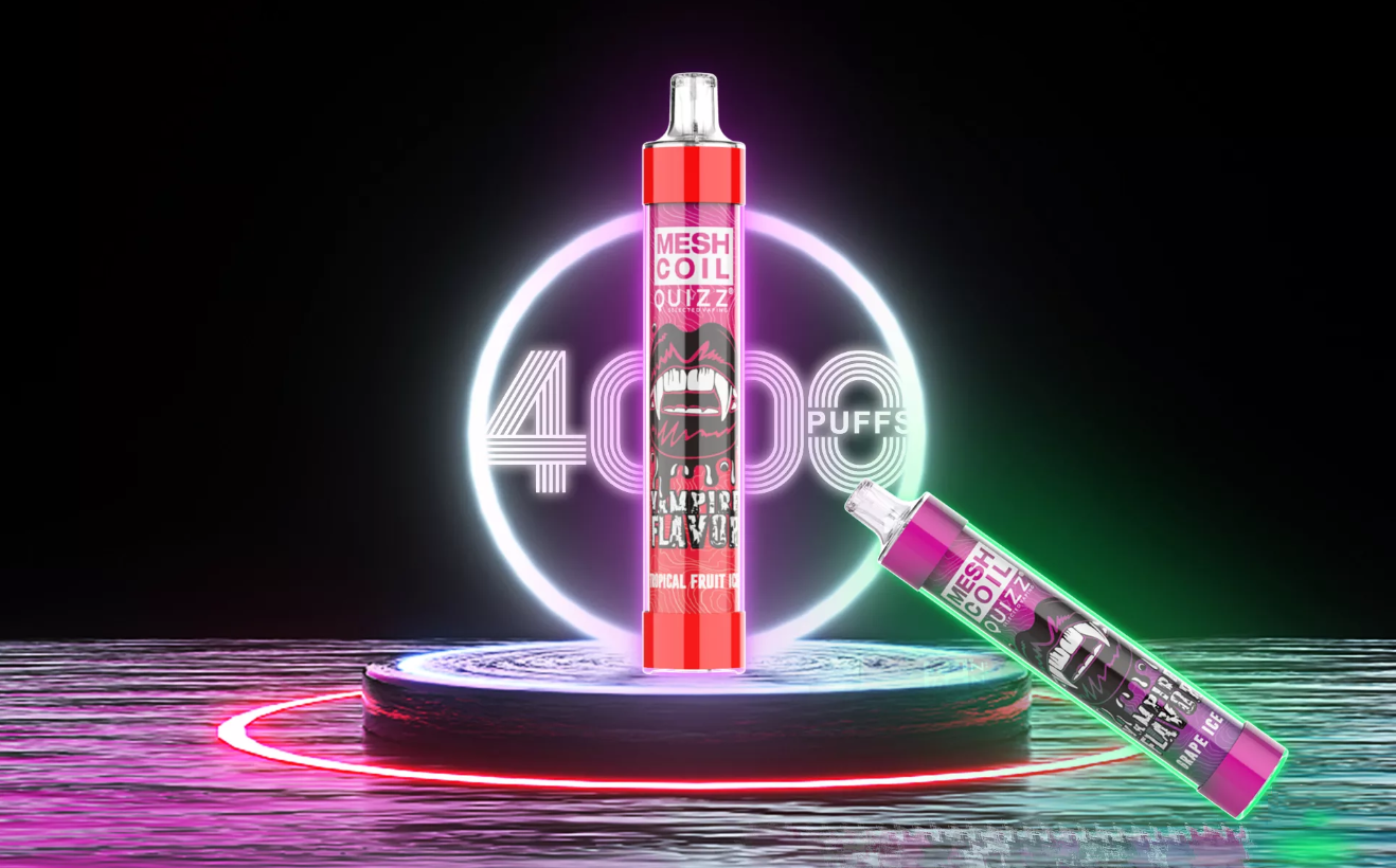 Pod LED Quizz - 4000 Hơi - 5% - Sạc Được