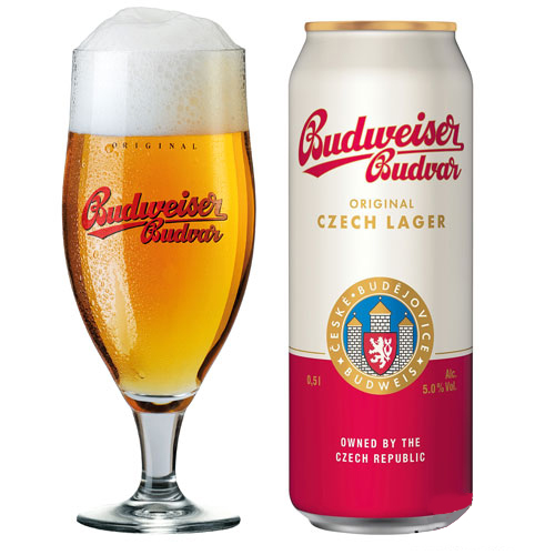 Bia Budweiser Budvar 5% Tiệp – 24 lon 500ml