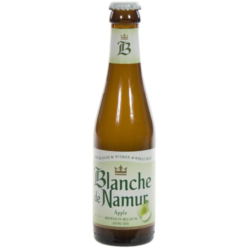 Bia Blanche de Namur Apple 3,1% Bỉ – thùng 24 chai 250ml