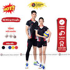 Bộ Quần Áo Bóng Chuyền Nam Nữ Thương Hiệu HIWING Chất Vải Mè Thun Thái Cao Cấp Co Dãn Đa Chiều Mẫu H3
