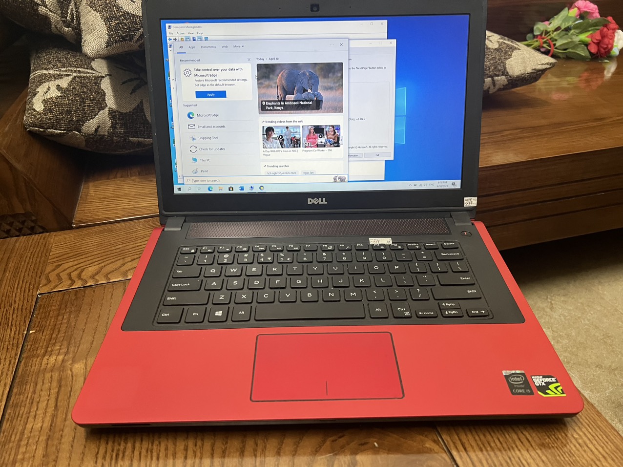 Dell gaming 7447Ci5-4210Hram8ghssd 128gh gtx 950M chuyên game và đồ hoạ