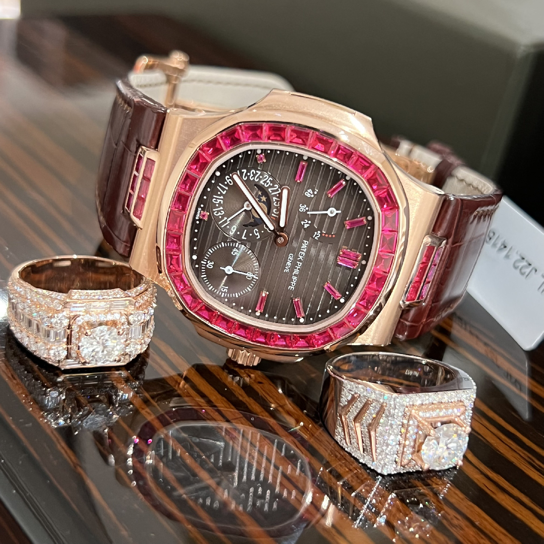 Patek Philippe Nautilus 5724/12R Rose Gold Ruby