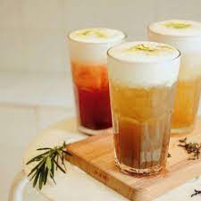 Hồng trà trái cây Machiato