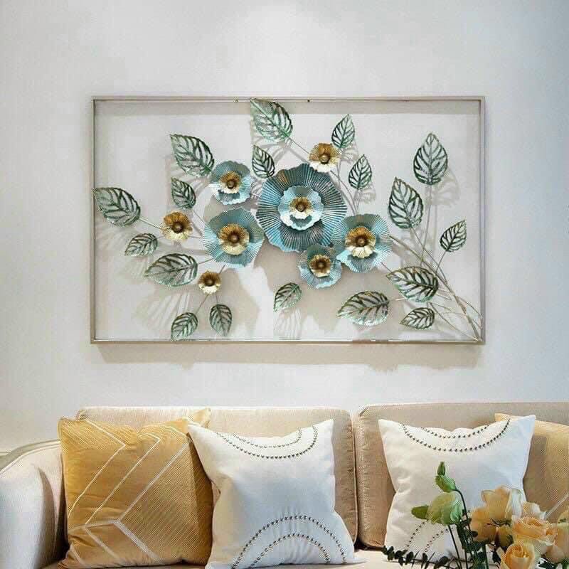 Tranh treo tường 3d kim loại