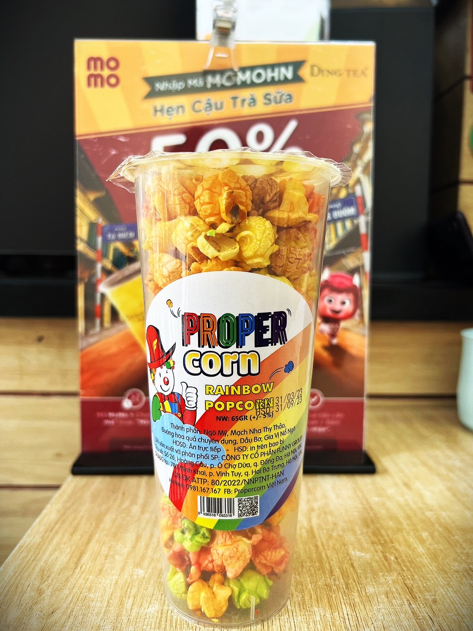 Bắp rang bơ RAINBOW