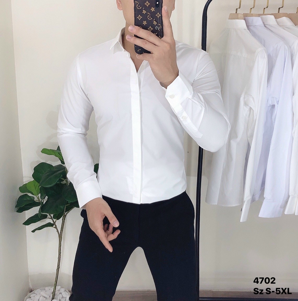 Link - Áo sơ mi trắng dài tay vải lụa nến chống nhăn Yacoola (phiên bản dấu khuy cúc) yacola acola acoola (https://shp.ee/dvy4ie3)
